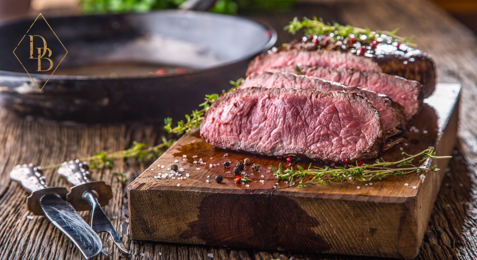 24K Gold-Crusted Bone-In Ribeye Recipe - Designer Beef